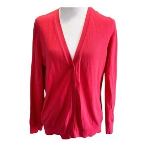 Women's Pink V-Neck Sweater - Uniqlo